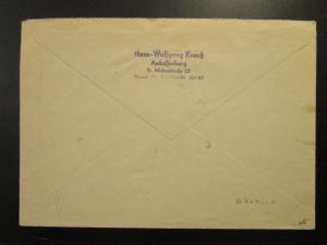 Germany SC# B209 & B210 On 1942 Cover to Coburg - Z6706