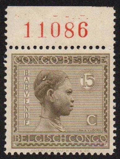 Belgian Congo Sc #90 MNH