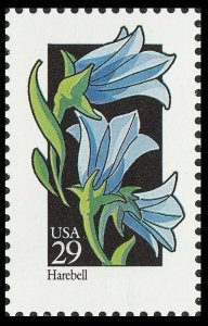 1992 29c Wildflowers: Harebell Scott 2689 Mint F/VF NH