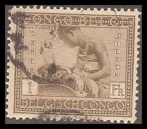 Belgian Congo 103 Used VF