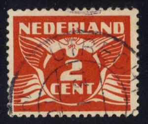 Netherlands #168 Gull, used (0.25)