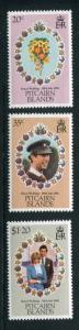 Pitcairn Island #206-8 MNH