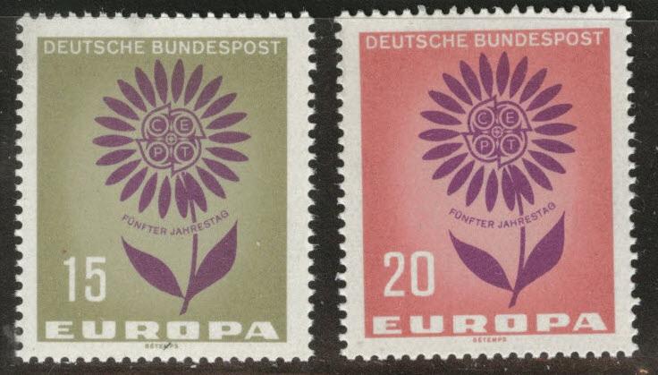 Germany Scott 897-898 MNH** Europa 1964  stamp set