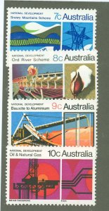 Australia  #483-486 Mint (NH) Single (Complete Set)