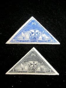 SPAIN - SCOTT# 438,430 - MH - CAT VAL $11.00