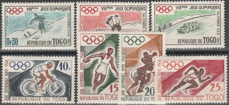 Togo #369-75 MNH VF CV $3.45