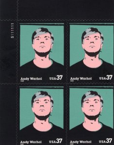 3652 Andy Warhol, MNH UL-PB/4