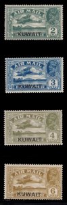 MOMEN: KUWAIT SG #31-34 1933 MINT OG LH £190 LOT #67726*