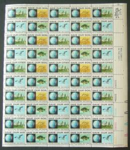 US Scott 1410-1413 Sheet (6 cents)