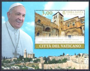 2015 Vatican, Pope Francis' trips to the Holy Land Jerusalem, Souvenir s...