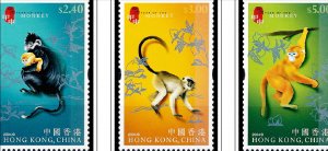 COLOR PRINTED HONG KONG [SAR] 1998-2010 STAMP ALBUM PAGES (156 illustr. pages)