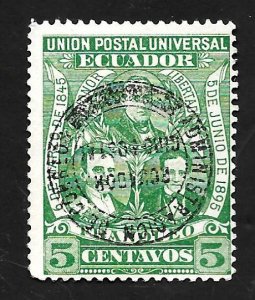 Ecuador 1896 - U - Scott #65