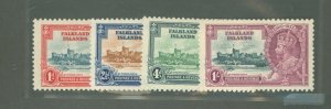 Falkland Islands #77-80 Mint (NH) Single (Complete Set)