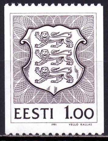 Estonia. 1991. 172. Standard. MNH.