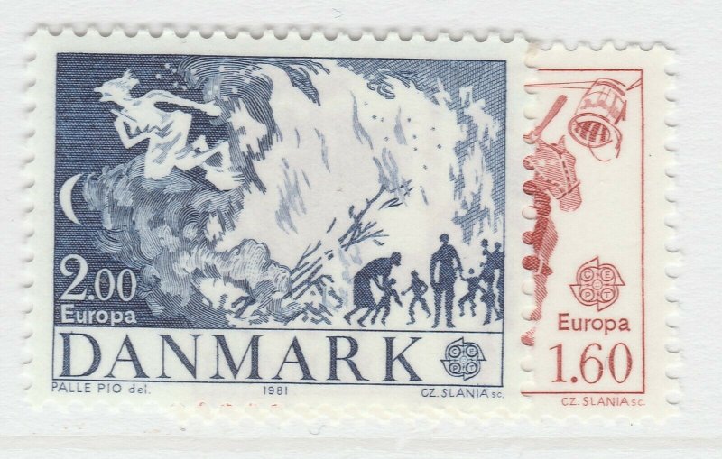 1981 Denmark MNH** Full Set A22P27F9452-