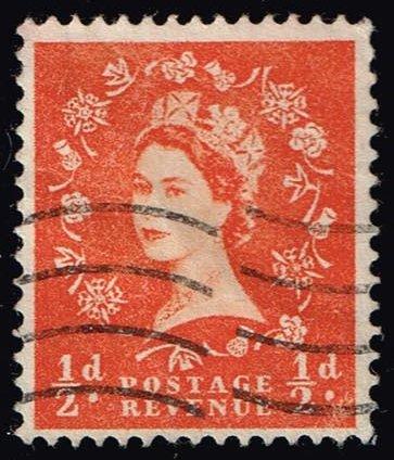 Great Britain #317 Queen Elizabeth II; Used (0.25)