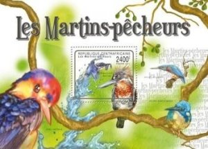 Central African Republic 2011 MNH - Kingfishers. Scott Code: 1561