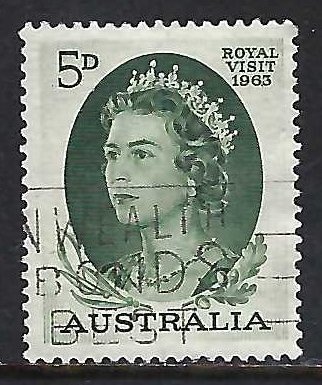 Australia 351 VFU QEII Z8461-3