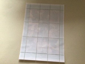 Princess Diana one multi stamps sheet A9908