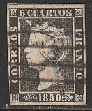 SPAIN 1b, Type I, USED. F-VF. (359)