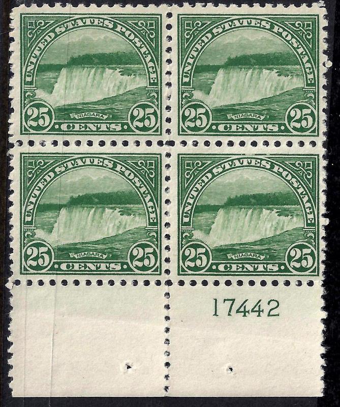 U.S. 568 FVF MNH P#Blk/4 (0303)