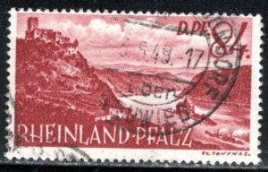 Germany - under French occupation Scott # 6N28, used