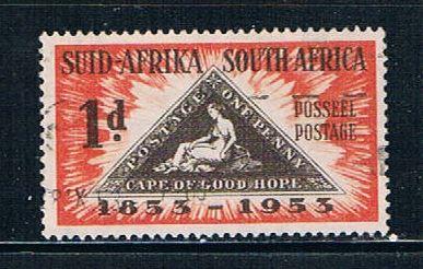 South Africa 193 Used Cape Triangle of 1853 (S0653)