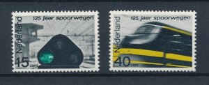 [113520] The Netherlands 1964 Railway trains Eisenbahn  MNH