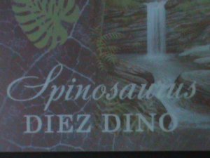 ​SPAIN-2021 DINOSAU-$10 DINO-POLIMER NOTE UNC-COLLECTIBLE-VF PICTORIAL BEAUTIFUL