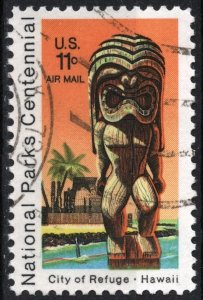 SC#C84 11¢ National Parks: City of Refuge, Hawaii Single (1972) Used