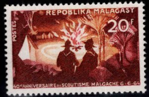 Malagasy Republic Scott 356 MH* Scout stamp