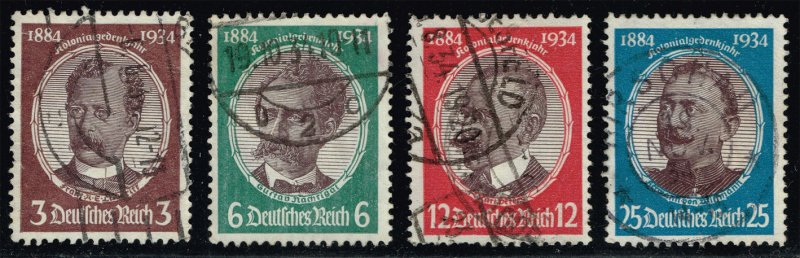 Germany #432-435 Lost Colonies Set of 4; Used (3Stars)