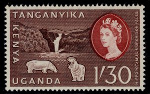 KENYA UGANDA TANGANYIKA QEII SG193, 1s 30 choclate & brown-red, LH MINT.