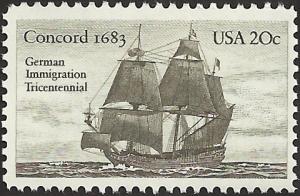 # 2040 MINT NEVER HINGED GERMAN IMIGRATION