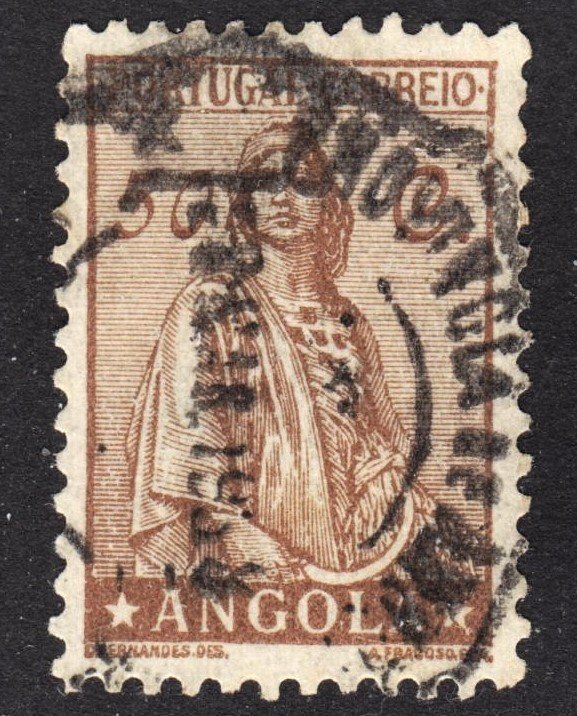 Angola Scott 252 VF used.  FREE...