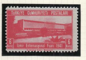 Turkey 1941 Early Issue Fine Mint Hinged 6k. NW-05187