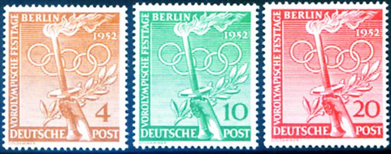 Sport. 1952 Helsinki Olympics.