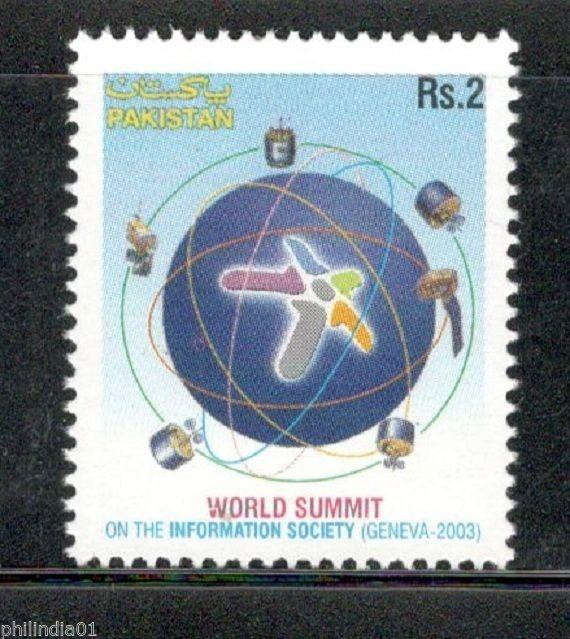 Pakistan 2003 World Summit on the Information Society Geneva Sc 1023  MNH # 4213