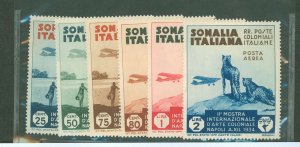 Somalia (Italian Somaliland) #C1-C6 Unused Single (Complete Set)