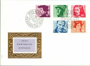 1969 Switzerland - Portraits & Effigie - 3000 Bern, Ausgabetag FDC - F11418