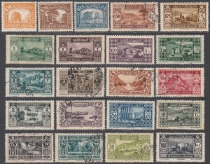 Lebanon 114-134 MH / MNG / Used (see Details) CV $123.55