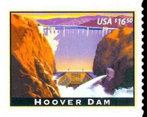 Hoover Dam 2008 $16.50 Express Mail Single Postage Stamp Scott 4269