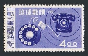 RyuKyu 39,MNH.Michel 48. Establishment of dial telephone system,1956.