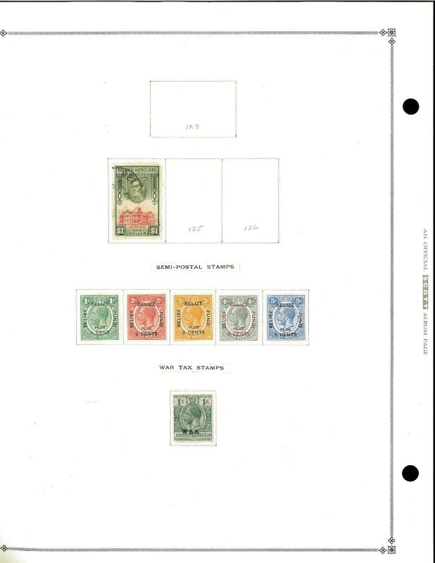 British Indian Ocean Terr. all Mint Hinged on Scott International Pages to 1999