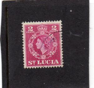 St Lucia Q E ll Def  used
