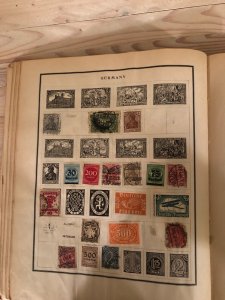 Modern Stamp Album Circa 1921