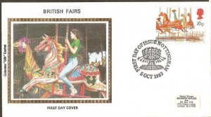 Great Britain 1983 British Bartholomew's Fairs Marry-Go-Round Culture Horse P...