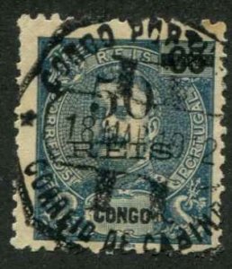 Portuguese Congo SC# 53 King Carlos 65r CDS