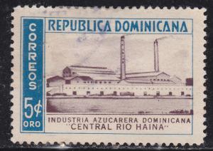 Dominican Republic 455 Sugar Factory 1953