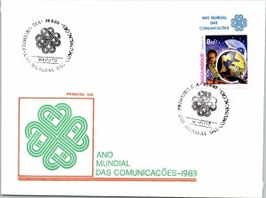 Mozambique 1983 FDC - World Year of Communications - F12482